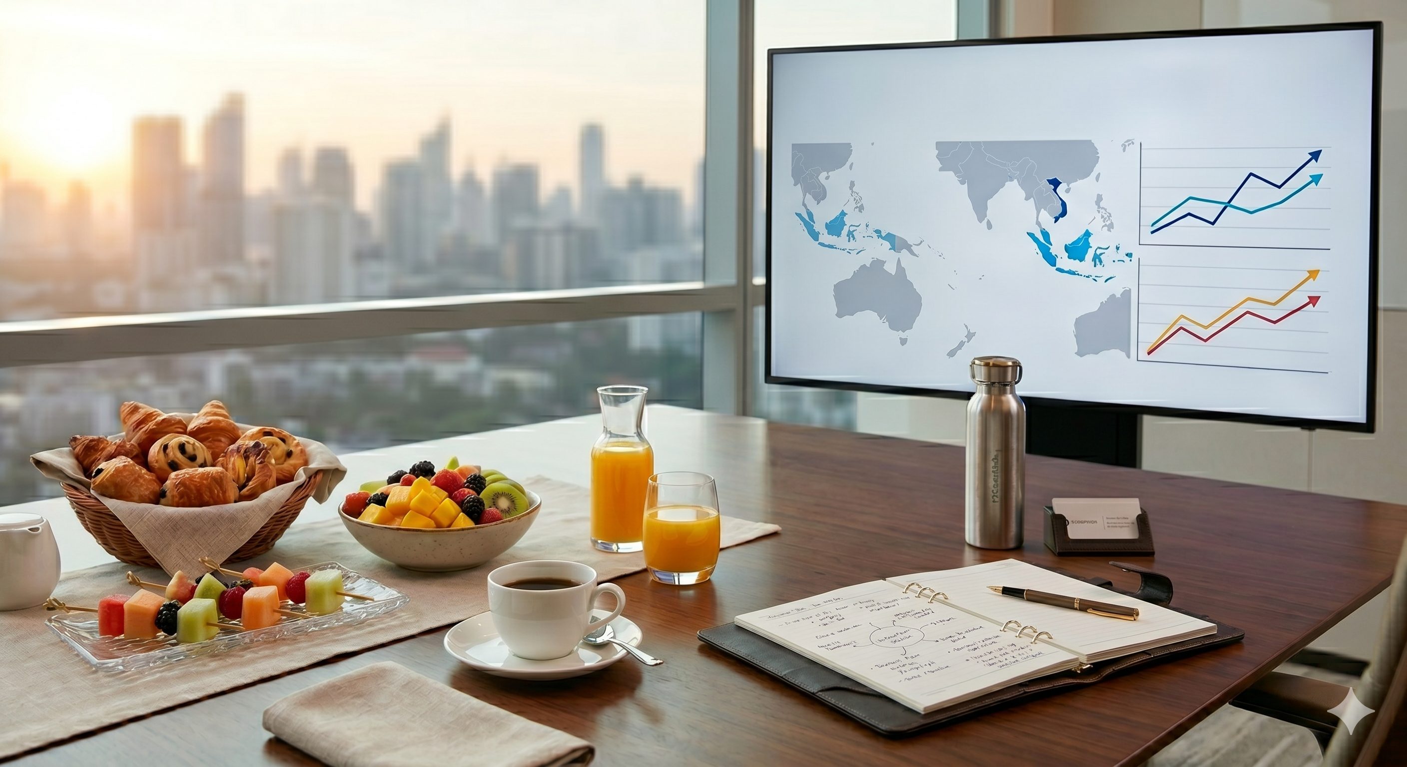 Бизнес - завтрак и новые горизонты