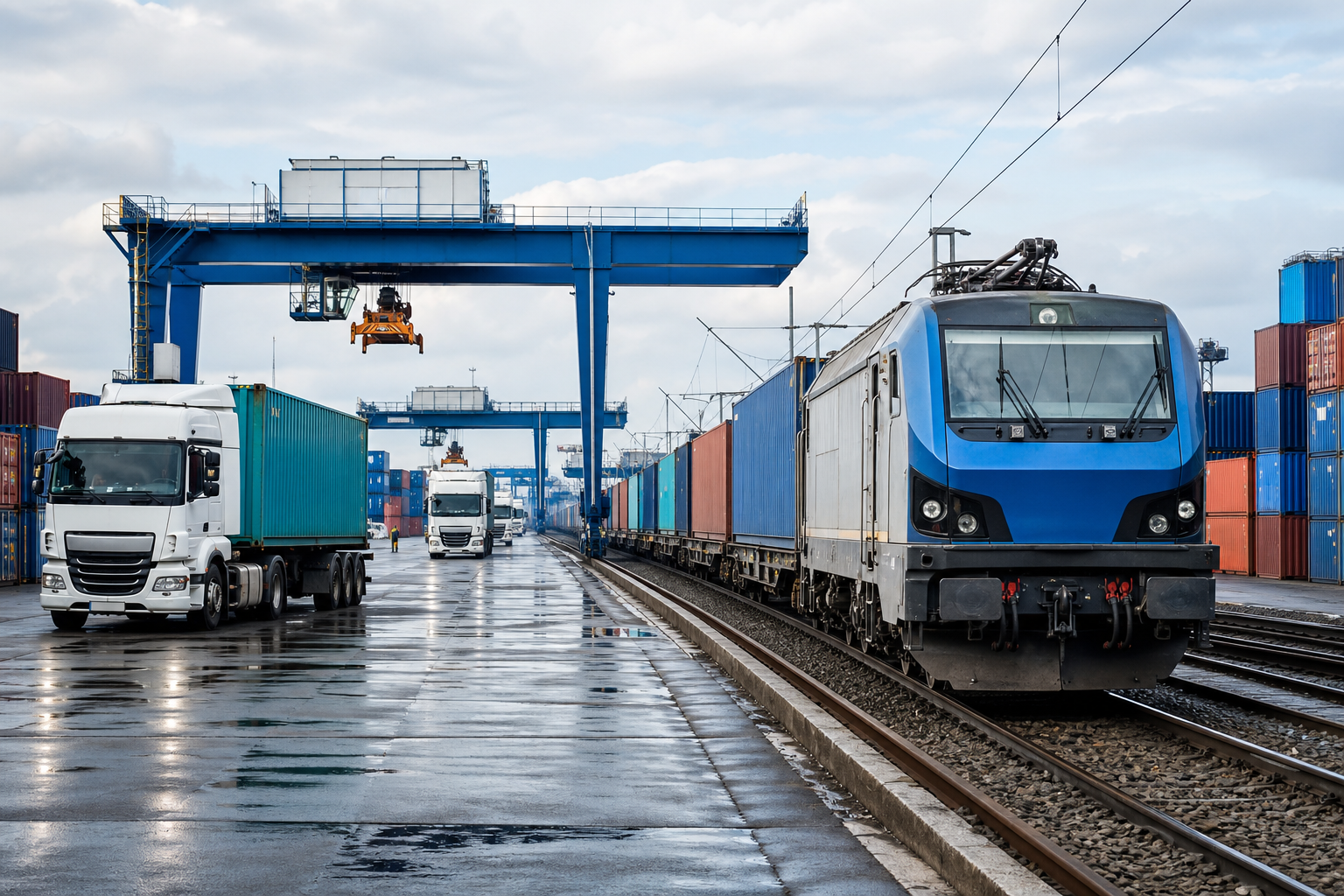 Железнодорожная доставка требует точной стыковки этапов