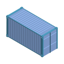 Двадцатифутовый контейнер